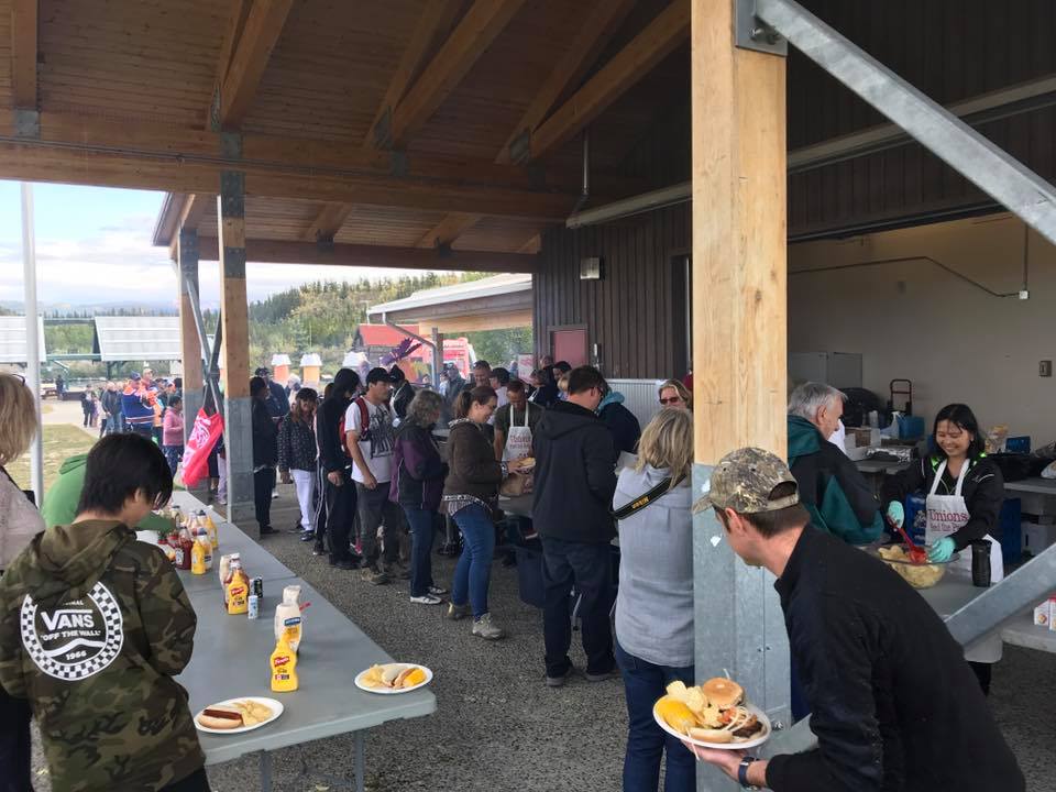 Labour Day BBQ in Whitehorse 